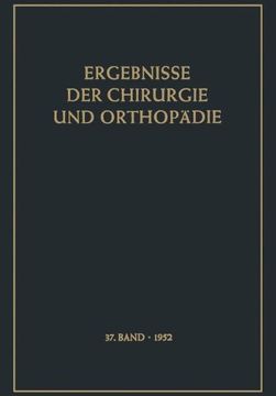 portada Ergebnisse der Chirurgie und Orthopädie (German Edition)
