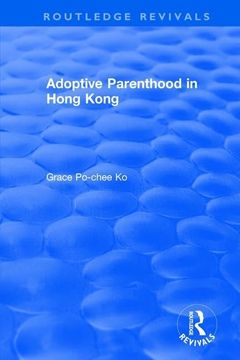 portada Adoptive Parenthood in Hong Kong (en Inglés)