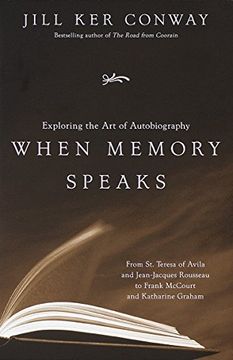 portada When Memory Speaks: Exploring the art of Autobiography: Reflections on Autobiography (in English)