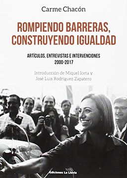 portada Rompiendo barreras, construyendo igualdad . Artículos, entrevistas e intervenciones 2000-2017 (in Spanish)