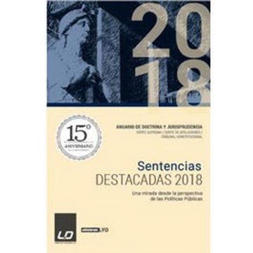 portada Sentencias Destacadas 2018 (in Spanish)