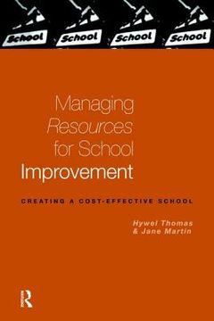 portada Managing Resources for School Improvement