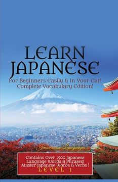 portada Learn Japanese For Beginners Easily & In Your Car! Vocabulary Edition!