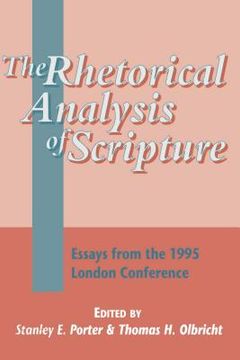 portada The Rhetorical Analysis of Scripture (en Inglés)