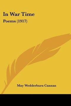 portada in war time: poems (1917) (in English)