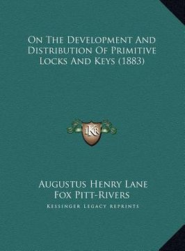 portada on the development and distribution of primitive locks and keys (1883)