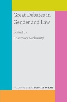 portada Great Debates in Gender and law (Great Debates in Law) (en Inglés)