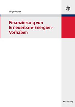 portada Finanzierung von Erneuerbare-Energien-Vorhaben (in German)