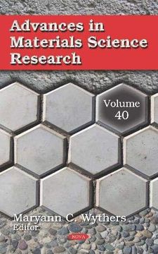 portada Advances in Materials Science Research (en Inglés)
