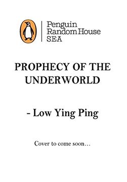 portada Prophecy of the Underworld (en Inglés)