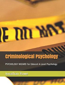 portada Criminological Psychology: 1 (Edexcel Psychology) (en Inglés)