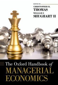 portada the [oxford] handbook of managerial economics (en Inglés)