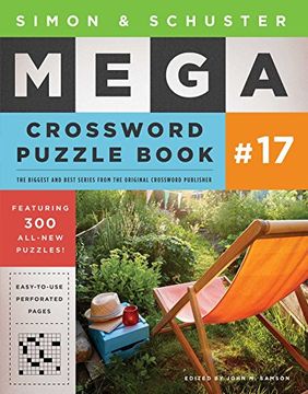 portada Simon & Schuster Mega Crossword Puzzle Book #17 (en Inglés)