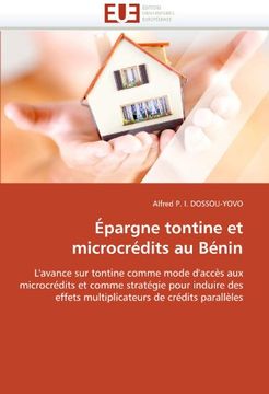 portada Epargne Tontine Et Microcredits Au Benin