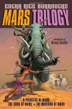 portada Mars Trilogy: A Princess of Mars; The Gods of Mars; The Warlord of Mars (en Inglés)
