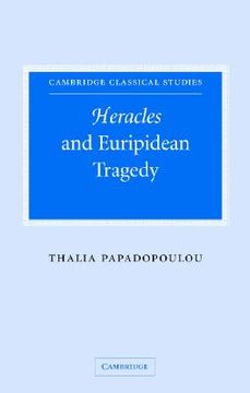 portada heracles and euripidean tragedy (en Inglés)