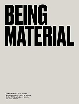 portada Being Material (en Inglés)