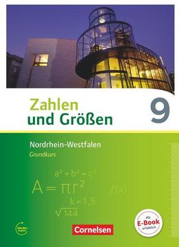 portada Zahlen und Größen 9. Schuljahr - Nordrhein-Westfalen Kernlehrpläne - Grundkurs - Schülerbuch (in German)