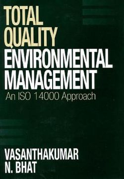 portada Total Quality Environmental Management: An ISO 14000 Approach (in English)