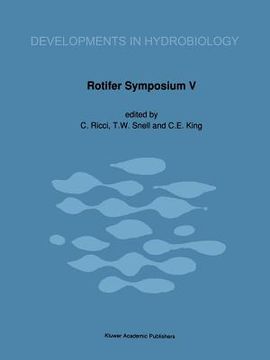 portada Rotifer Symposium V: Proceedings of the Fifth Rotifer Symposium, Held in Gargnano, Italy, September 11-18, 1988 (in English)