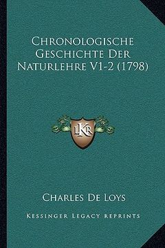 portada Chronologische Geschichte Der Naturlehre V1-2 (1798) (en Alemán)