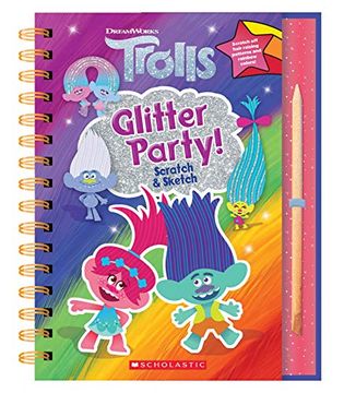 portada Trolls: Scratch Magic: Glitter Party! (in English)