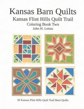 portada Kansas Barn Quilts Coloring Book Two (in English)
