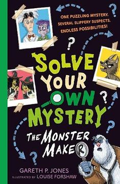 portada Solve Your own Mystery: The Monster Maker (en Inglés)