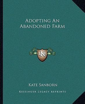portada adopting an abandoned farm (en Inglés)