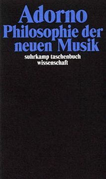 portada Gesammelte Schriften in 20 Bänden: Band 12: Philosophie der Neuen Musik: Bd 12 (Suhrkamp Taschenbuch Wissenschaft) (in German)