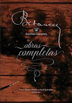 portada Ramon Emeterio Betances: Obras Completas (Vol. Iii): Escritos Literarios: Volume 3