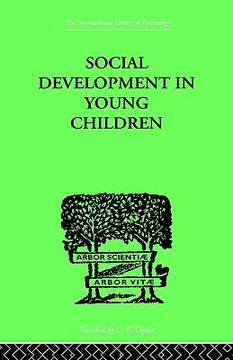 portada social development in young children (in English)