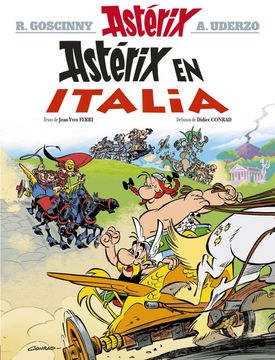 portada Astérix en Italia (en Galego) (Infantil e Xuvenil - Cómics) (in Galician)