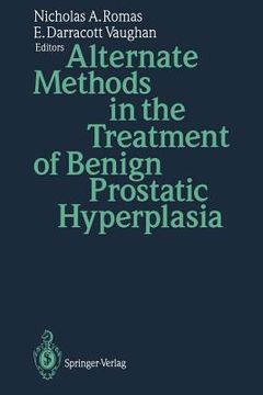 portada alternate methods in the treatment of benign prostatic hyperplasia (en Inglés)