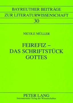 portada Feirefiz – das Schriftstück Gottes (en Alemán)