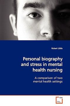 portada personal biography and stress in mental health nursing (in English)