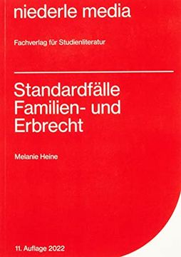 portada Standardfälle Familien- und Erbrecht (en Alemán)