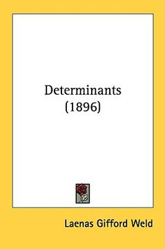 portada determinants (1896) (en Inglés)