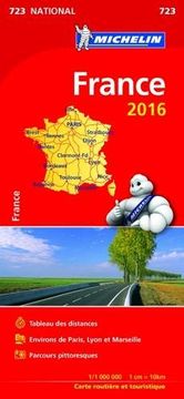 portada Mapa National Francia Atlas  (formato mapa) (Mapas National Michelin)