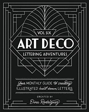 portada Vol 6 art Deco Lettering Adventures 