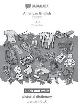 portada BABADADA black-and-white, American English - Persian Dari (in arabic script), pictorial dictionary - visual dictionary (in arabic script): US English