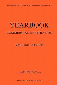 portada yearbook commercial arbitration volume xx - 1995 (en Inglés)