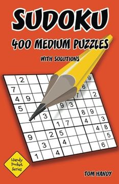 portada Sudoku 400 Medium Puzzles With Solutions: A Handy Pocket Series Book (Volume 6)
