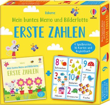 portada Mein Buntes Memo und Bilderlotto: Erste Zahlen (in German)