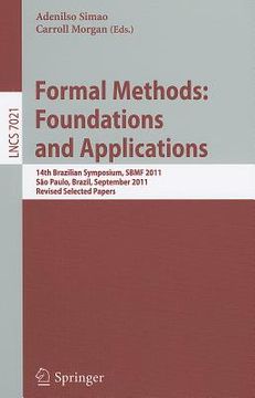 portada formal methods: foundations and applications