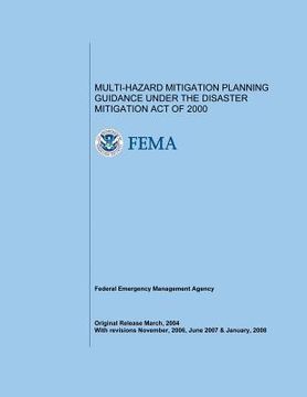 portada Multi-Hazard Mitigation Planning Guidance Under the Disaster Mitigation Act of 2000 (en Inglés)
