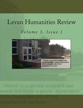 portada Levan Humanities Review, Volume 3, Issue 1 (en Inglés)