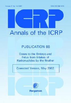portada icrp publication 88: doses to the embryo and fetus from intakes of radionuclides by the mother: annals of the icrp volume 31/1-3, icrp online (en Inglés)