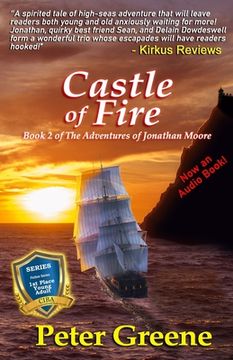 portada Castle of Fire: Book 2 of The Adventures of Jonathan Moore (en Inglés)