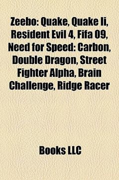zeebo: quake, quake ii, resident evil 4, fifa 09, need for speed: carbon, double dragon, street fighter alpha, brain challeng